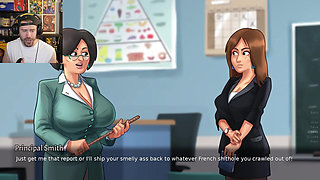 When You Sneak Into The Locker Rooms (Summertime Saga #6)