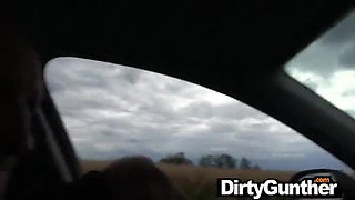 Horny Grandpa Fucks Young Girl in Public - Hardcore Outdoor Sex