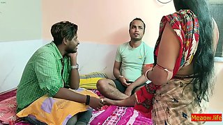 Mera Wife Ko Accha Se Chudo! Indian Wife Sharing Sex!