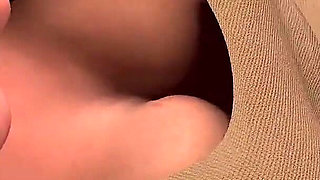 Hot Asian Milf maid spreads her legs and lifts them to get anal sex