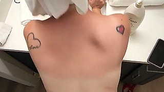 Shower Sneak to Slippery Lotion Love: Steamy Bathroom Sex