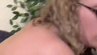 Mature man loves a young pussy