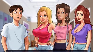 New desi stepmom in summertime saga adventure