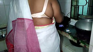 4k Full Xxx - Desi Stepmom In Saree Fucked By Stepson While Cooking - Destroyed Her Pussy & Came Inside Her - 2023 New