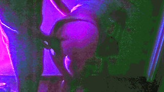 My sexy lover seduces me to run his thong and fuck his ass standing up