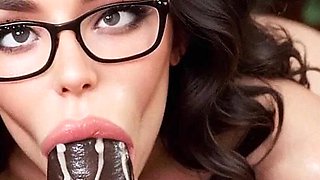 BBC Hot Sex with Slut Wife Anna and Oliver in Hotel in Forest, Blonde Suck Black Dick, Bukkake, Sucking Big Black Cock, Hotwife