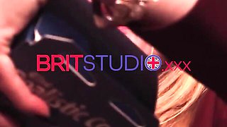 Brit Studio featuring hustler's sex machine action