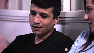 Amateur teen Blowjob with hardcore drilling