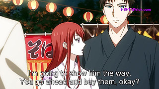 ''The Yukata is going to get Dirty'' First Public Sex in the Forest - HQ Hentai Sex, ENG Sub