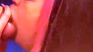 Busty redhead teen blowjob and cock ride
