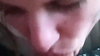 Homemade MILF Extreme Throating for Cumslut