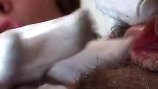 I hunt my cunt - hairy pussy masturbation