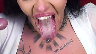 Backstage German Cum in Mouth Compilation