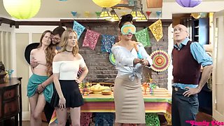 Hot Threesome with Anya Olsen & Samantha Hayes - Small Tits Fun