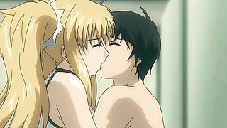 Watch amorous puss's action