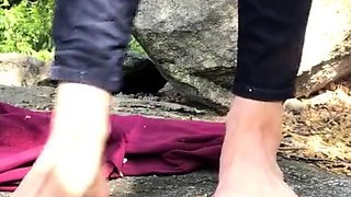 Amateur Trampling brings you Foot Fetish xxx mov