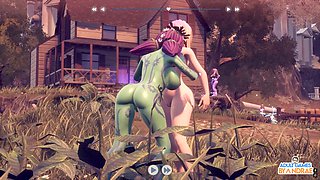 Futanari fun and excitement in this wild animated adventure