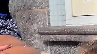 Piss Swallow - Ass and Pussy Licking Lesbian Babes