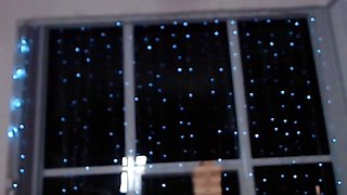 Blonde tight pussy babe solo toy fun in glamour masturbation