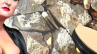 Badass Cathy loves to suck and rides on massive dick