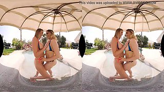 NAUGHTY AMERICA VR HOT POOL THREESOME
