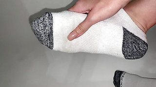 Foot Oil Massage in Ankle Socks