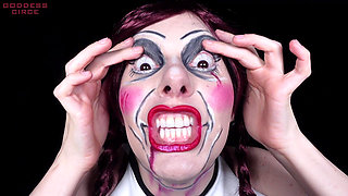 The Evil Doll Wants Your Fucking Load of Thick and Hot Cum - Creepy Crazy Face (video Request)