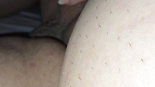 Step mom teasing step son dick by handjob him slowly