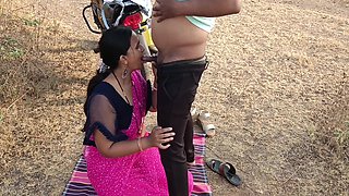 Cute Kavita Bhabhi Fuck With Boyfriend Tatya Cheating On Husband In Jungle
