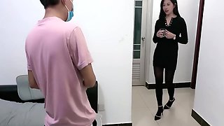 Submissive Asian Maid Is So Loyal She Cant Refuse My Creampie -hot Blowjob Before Rough Doggystyle
