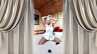 Hot Housewife Lukerya Chats Cheerfully Online