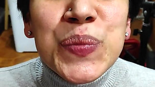 Quickie! Cum Mouthful, Cumplay and Swallow!