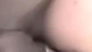 Husband Films His Wife Enjoying Riding Monster BBC, Moaning Untill Cum Twice
