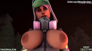 Fortnite hentai 3d compilation