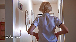 Cum Twice During Pegging After Pussy Fucking