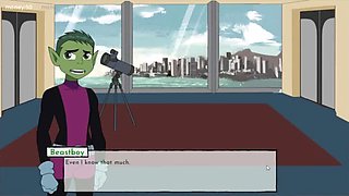 Teen Titans Hentai Episode 1 - Raven & Starfire Give Hot Blowjobs & Handjobs