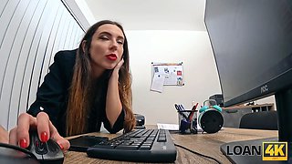 Loan4k. wow, this office really makes every snatch moist!