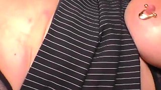 Big ass mature with pierced pussy gets fucked hard
