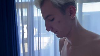 Stepfather And Stepson Fuck Cute Slut Hard With Huge Cocks And Cum In Pussy