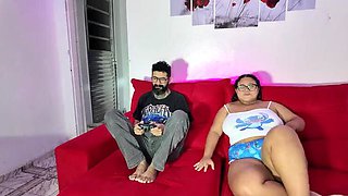 Brazilian BBW Teen Pamela Panda Loses Bet and Gets Her Pussy Eaten Deliciously