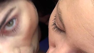 Anna Shares a Hard Shaft with Ally Lust