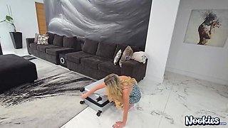 Raunchy Blond mom Shagged - Nookies Porn Video