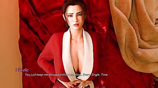 Mature doll rocks a young stud in an animated smash session