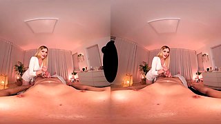 Erotic Massage With Big Tits, Oil And Mina Von D - VRPornnow