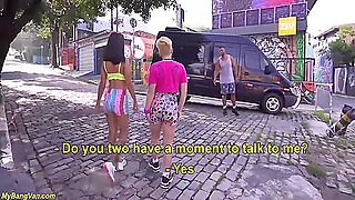 Bang Bus - Rough Brazilian Bang Van Anal Fuck Orgy 12 Min