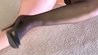 European Amateur Babe Removing Lingerie