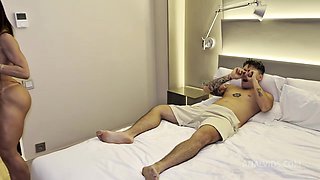 Brazilian Bitch Penetrated In The Ass And Pussy