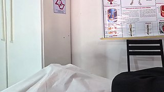 Nurse Attends to Patient with Priapism