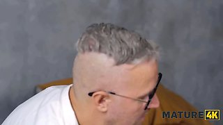 Mature4k. mature nurse is doing a insane favour and bounces on her patient’s sausage