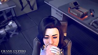 Animation Miranda Cum Eater Pov [grand Cupido - Mass Effect